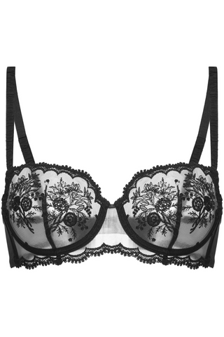 Simone Pérèle Intrigue Half Cup Bra Black