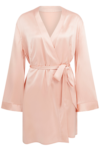 Agent Provocateur Arlette Short Dressing Gown Blush