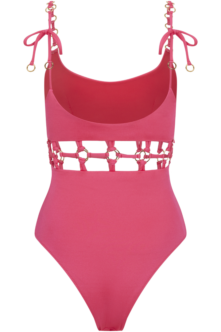 Agent Provocateur Ashia Swimsuit Pink