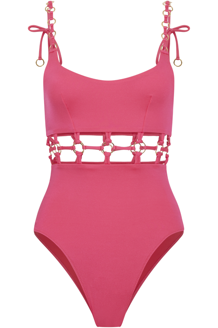 Agent Provocateur Ashia Swimsuit Pink