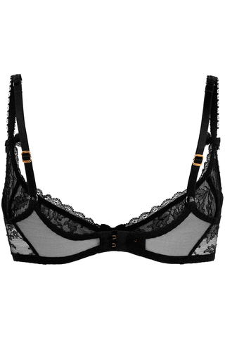 Agent Provocateur Demi Cup Plunge Bra Black