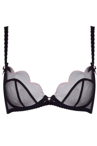 Agent Provocateur Lorna Plunge Underwired Bra Black