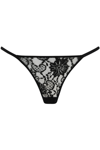 Coco de Mer Hera Brazilian Knicker Black