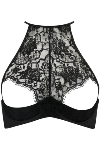 Coco de Mer Hera Quarter Cup Bra Black