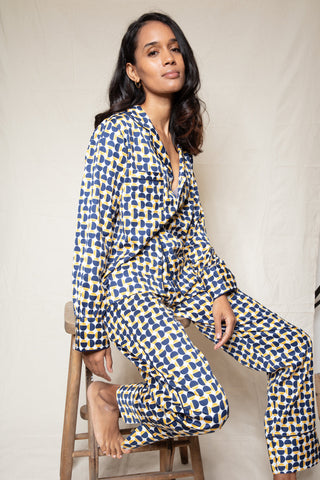 Chelsea Geometric Print Pyjama Set