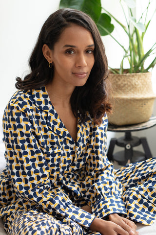 Chelsea Geometric Print Pyjama Set